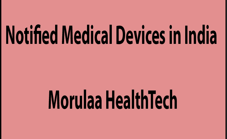 notified medical devices