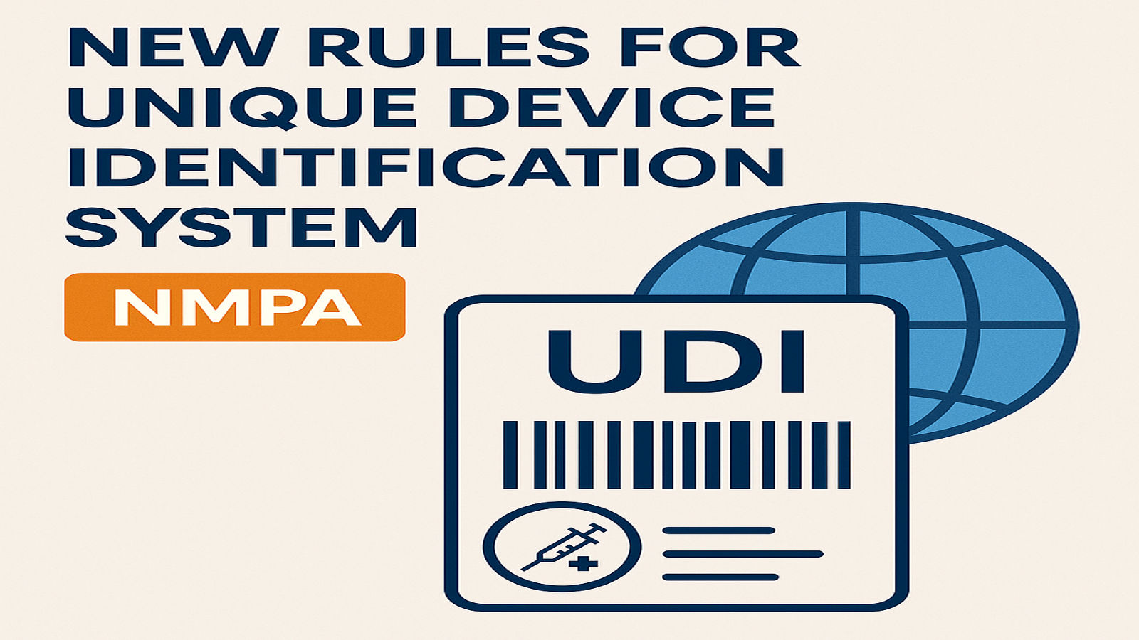 China’s NMPA issues new Unique Device Identification (UDI) rules for medical devices.
