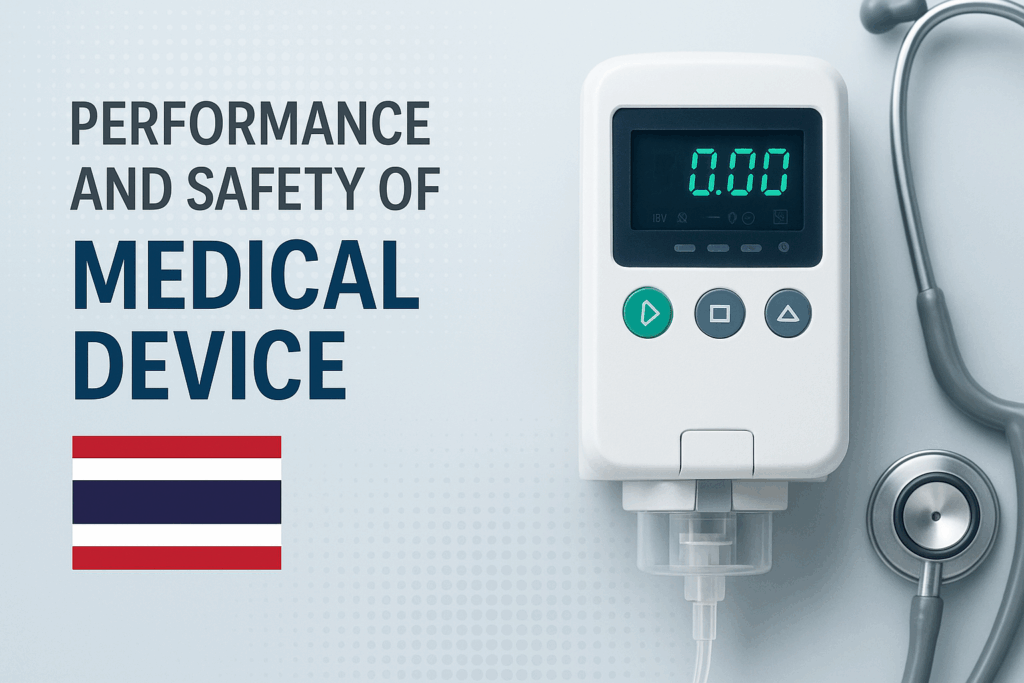 Medical device registration in Thailand - performance and safety guidelines