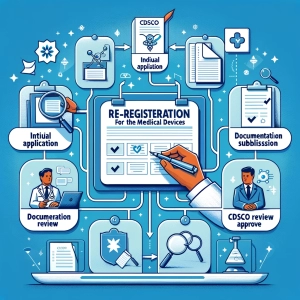 CDSCO medical device re-registration process