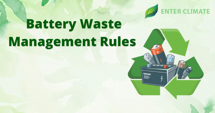 Battery Waste Management Amendment Rules 2025 update with QR code tracking, EPR compliance, and marking exemptions for medical device batteries.
