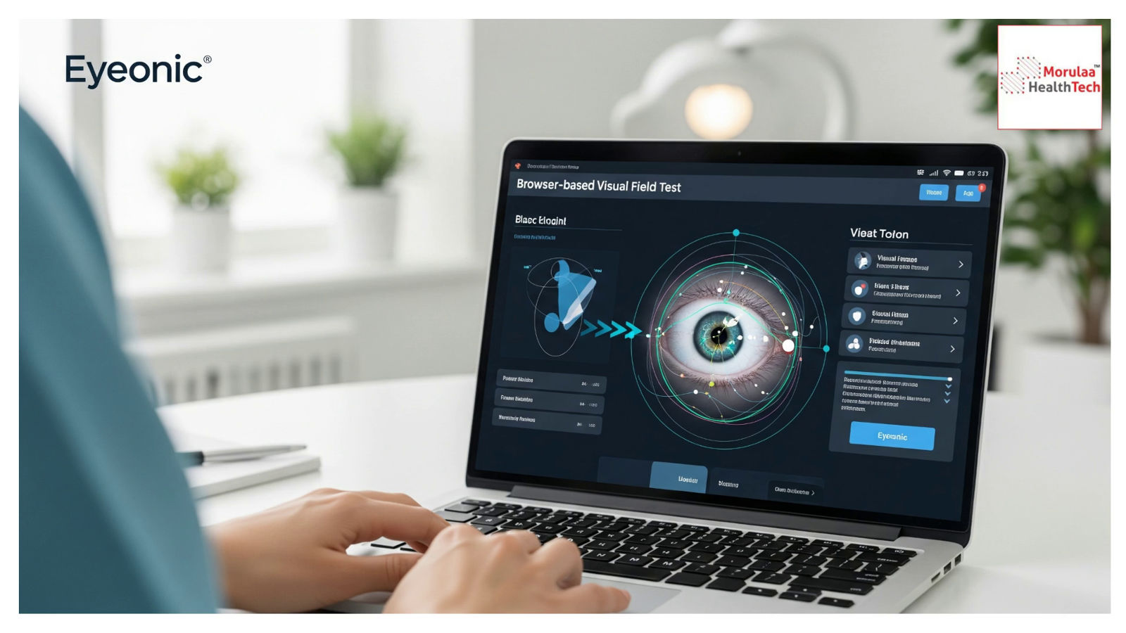 Approval announcement from India’s Ministry of Health and Family Welfare for Eyeonic’s online visual field test