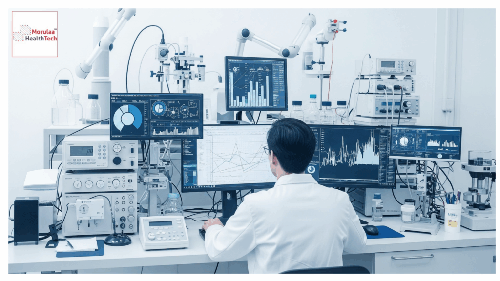Illustration representing scientific validity requirements under EU IVDR 2017/746 for in vitro diagnostic devices.
