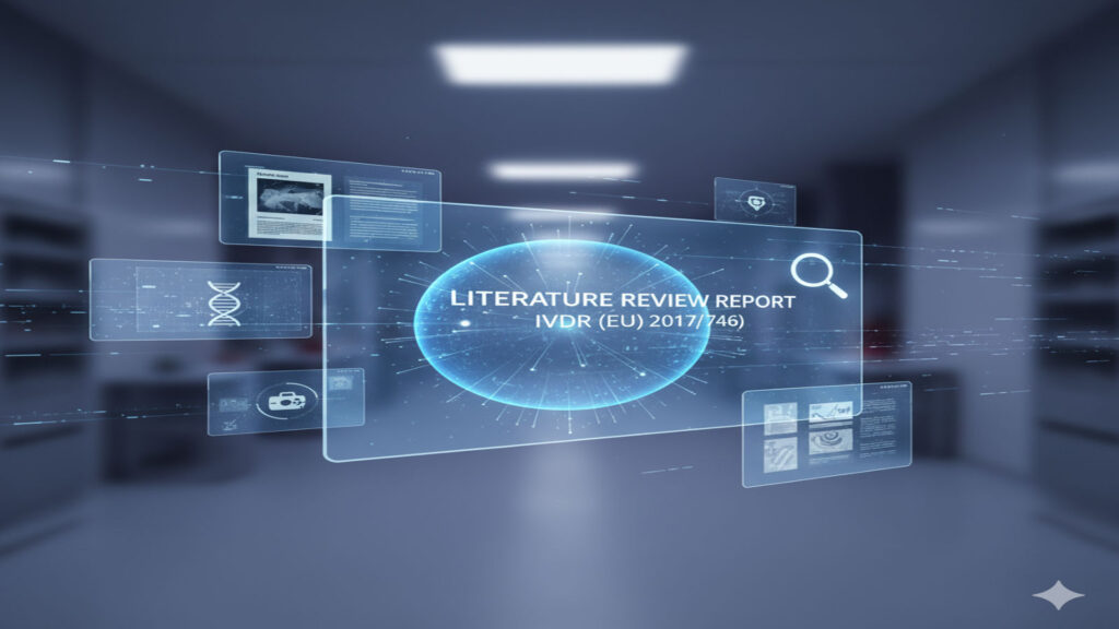 Literature Review Report under IVDR supports performance evaluation of in vitro diagnostic devices