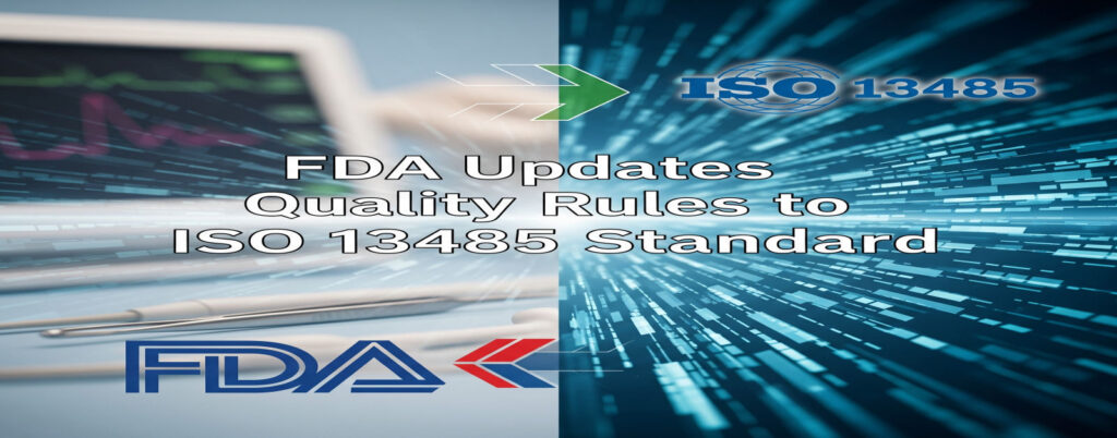 FDA finalizes Quality Management System Regulation aligning with ISO 13485 standards