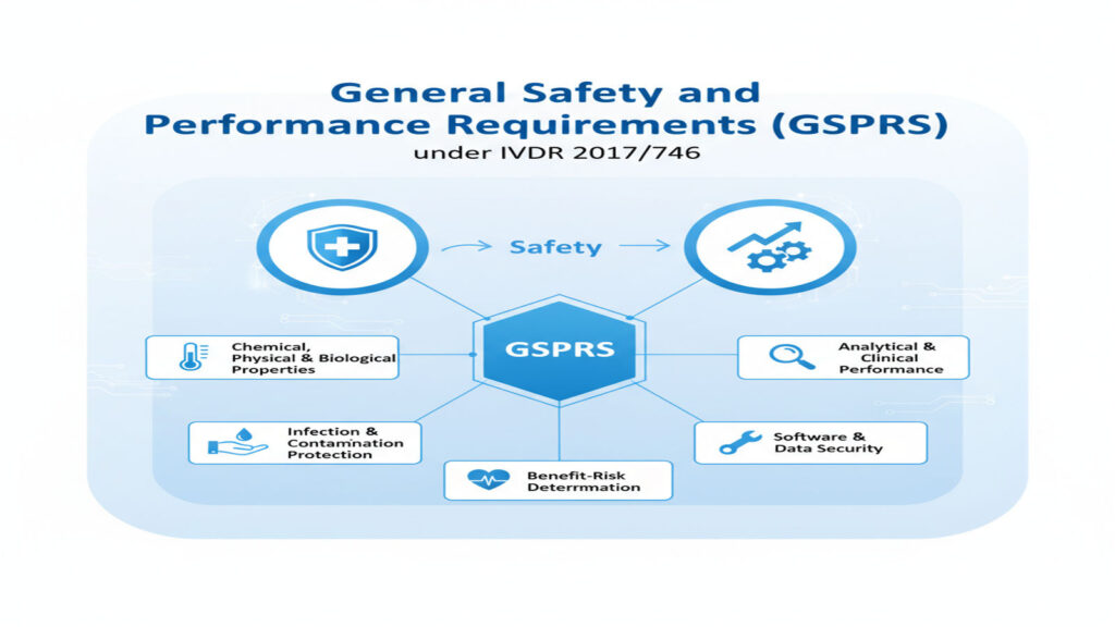 GSPR compliance in IVDR 2017/746