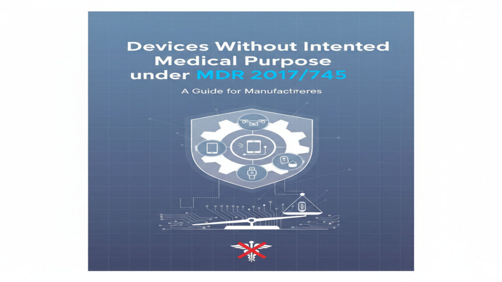 MDR compliance process for Annex XVI non-medical devices