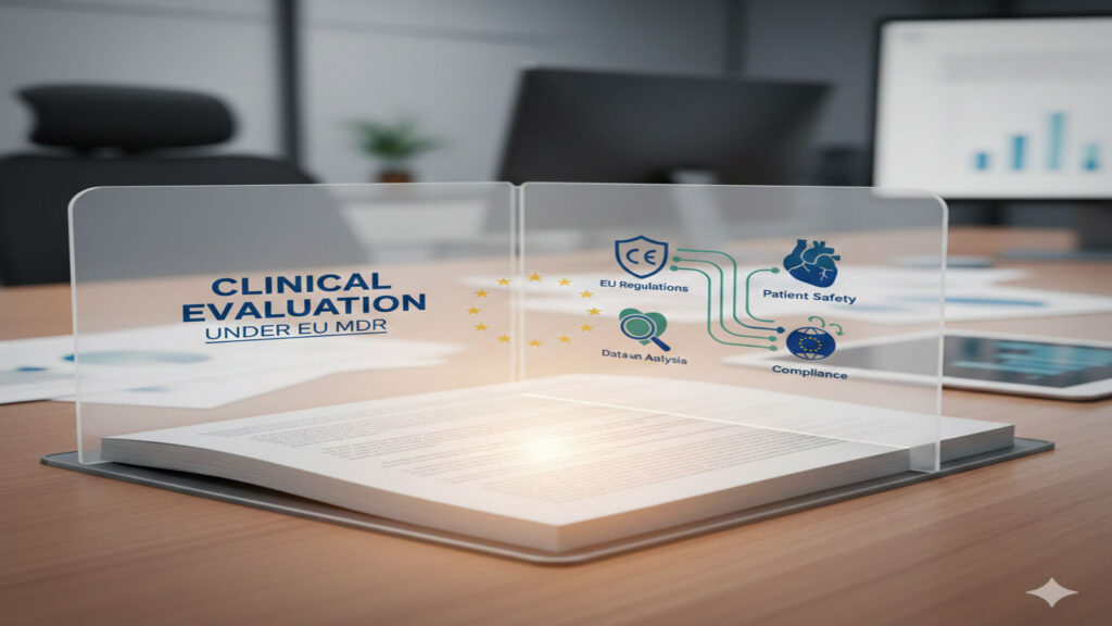 Clinical evaluation process for CE marking under EU MDR 2017/745