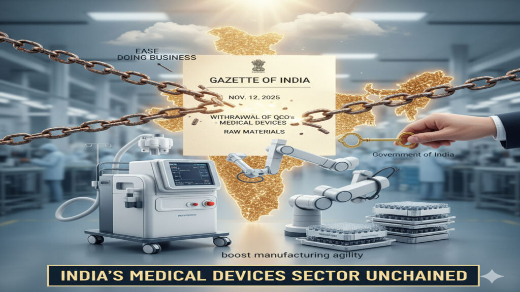 Indian medical device industry welcomes QCO withdrawal
