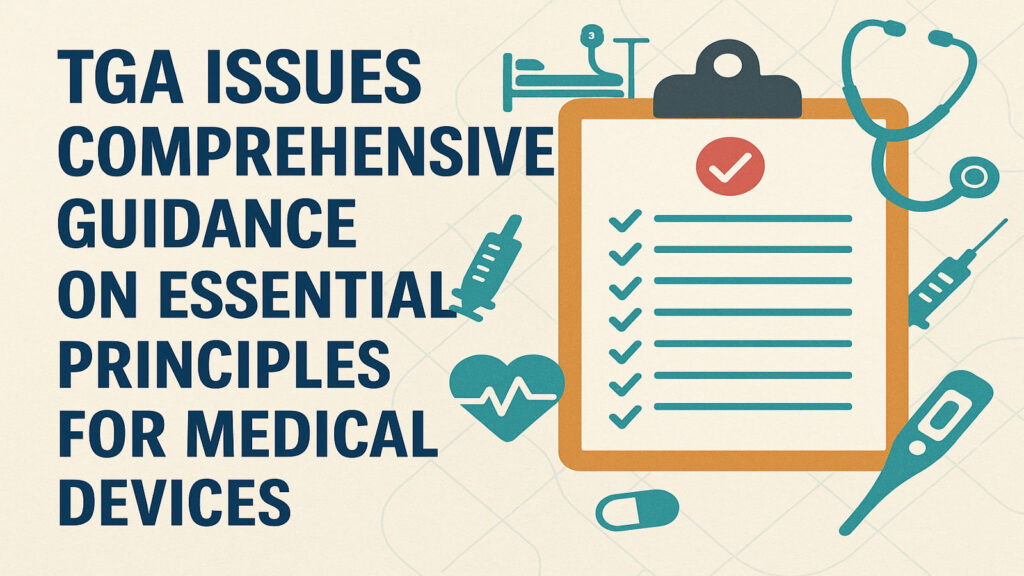 TGA Essential Principles for Medical Devices - Compliance Framework