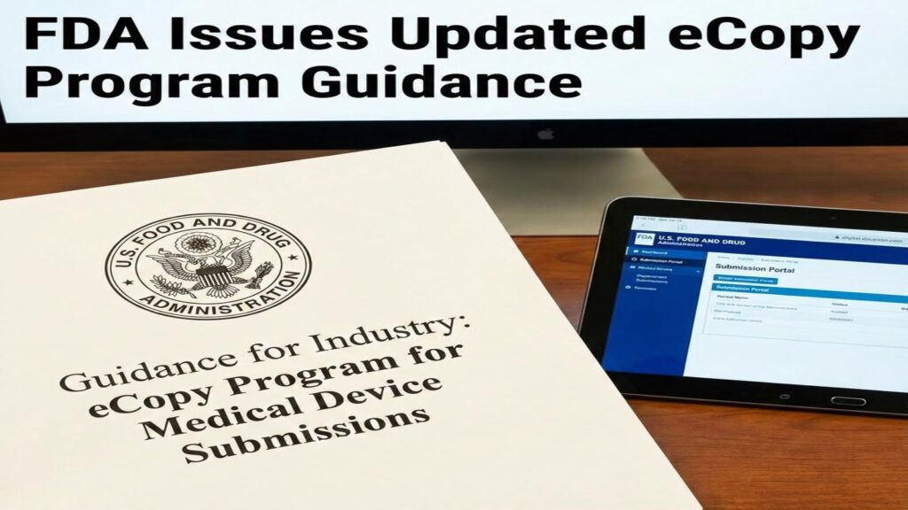 FDA eCopy submission process for medical devices