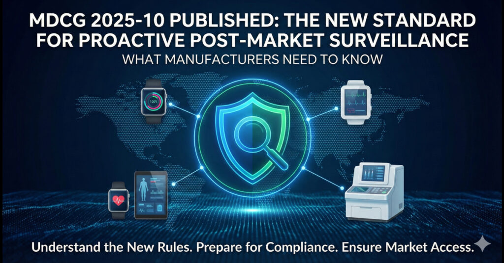 MDCG 2025-10 document for post-market surveillance