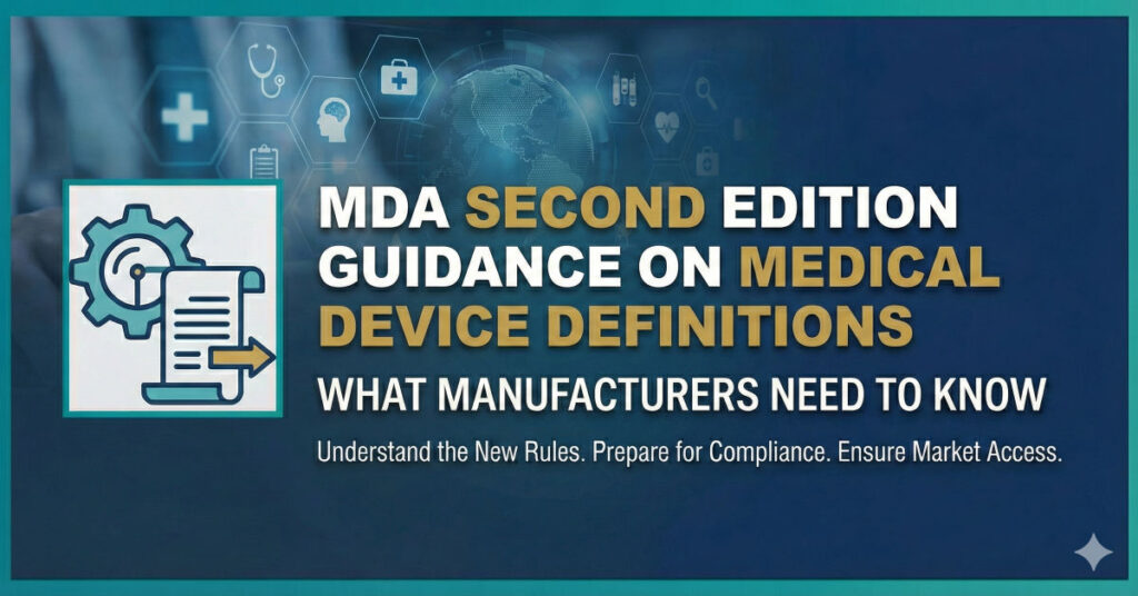 MDA Medical Device Guidance 2025 update