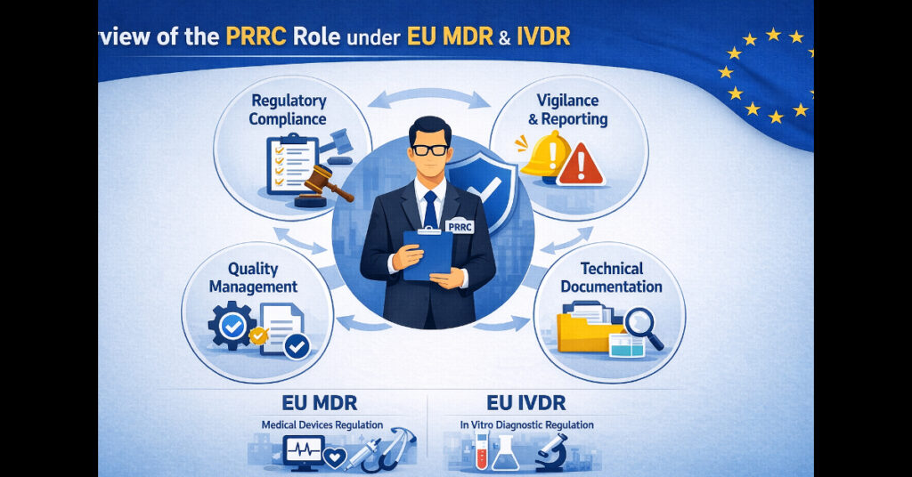 PRRC ensuring EU MDR and IVDR compliance for medical devices