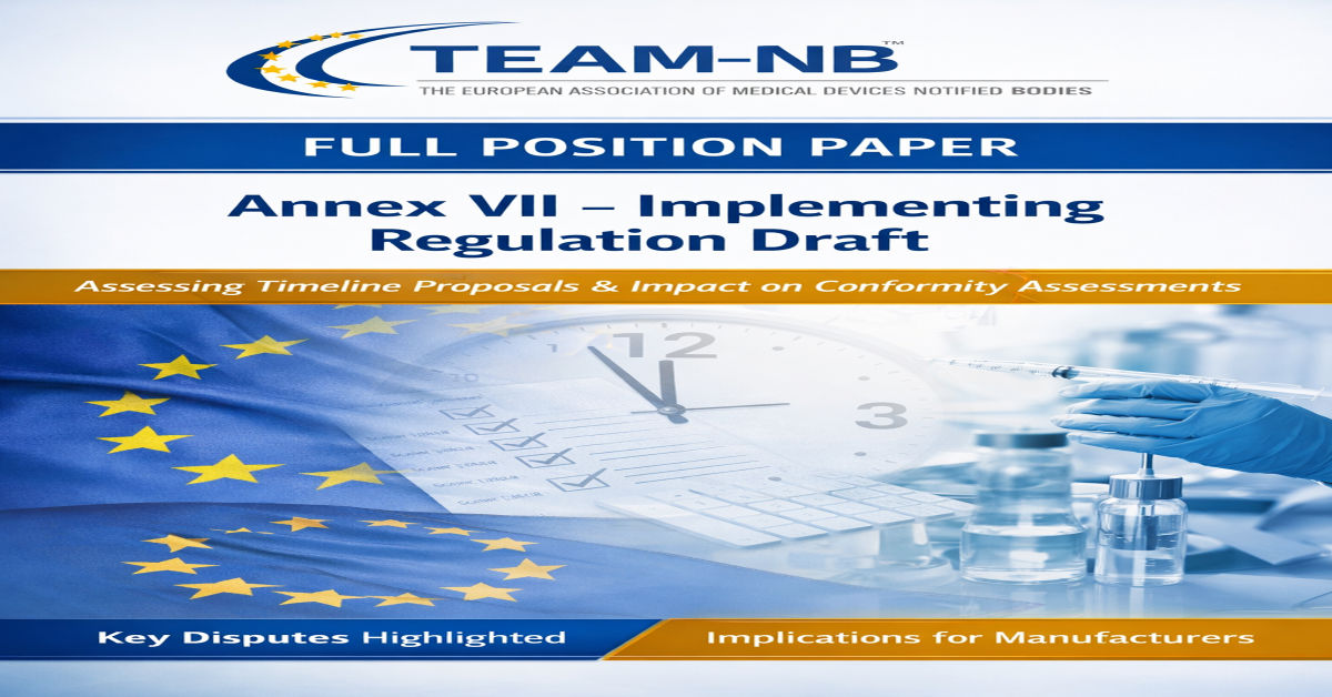 Team-NB Position on Annex VII Draft Overview