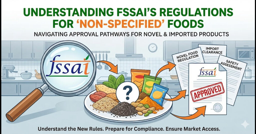 FSSAI Non-Specified Food Approval Process in India