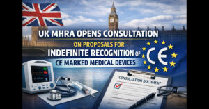 Hand holding a digital thermometer next to a smartphone displaying health data.